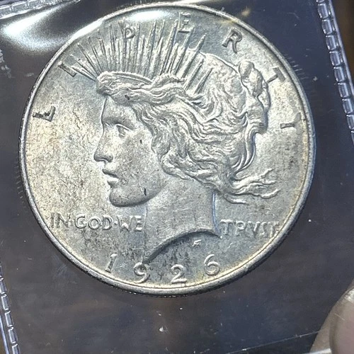 1926 D Peace Silver Dollar-AU+ / BU Condition-90% Silver-Free Shipping