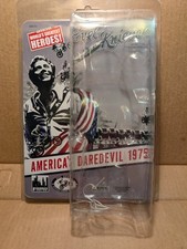 EVEL KNIEVEL ACTION FIGURE DISPLAY CASE ONLY, FOR EVIL STUNT CYCLE 1970s KING 