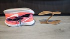 3x Plastic Shoe Slot Space Saver Organiser Adjustable Storage Racks Double Deck