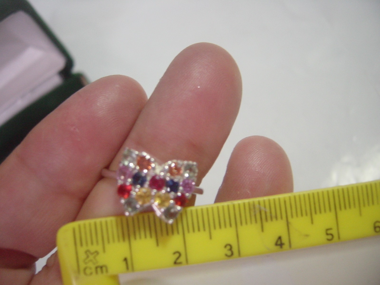 Solid Silver butterfly Ring-superb mixture genuin… - image 11