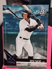 2021 Bowman Platinum JOSE SALAS AQUA ICE FOIL /250 #TOP-98 - Marlins