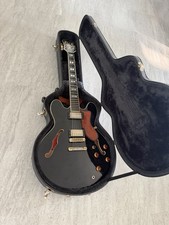 1999 Vintage Gold Ebony Sheraton Epiphone With Hard Case Made In Samick Factory