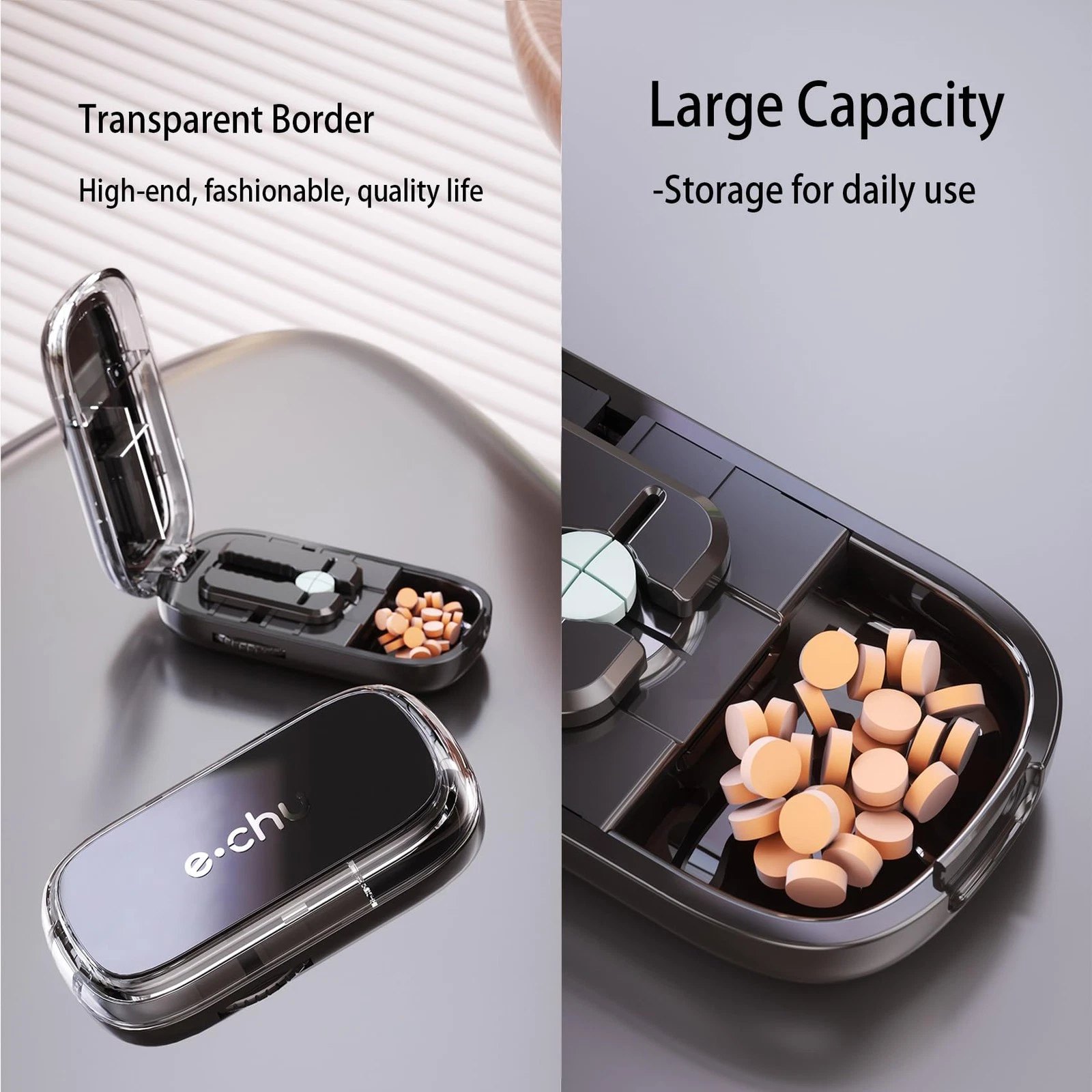 Pill Cutter Splitter for Small and Tiny Pills - 1/2 & 1/4 Adjustable Pill Split - Picture 7 of 7