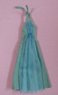 Vintage Barbie Clothes - Superstar Era Barbie 9626 Long Blue Tricot Dress — photo 1
