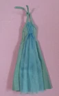 Vintage Barbie Clothes - Superstar Era Barbie 9626 Long Blue Tricot Dress