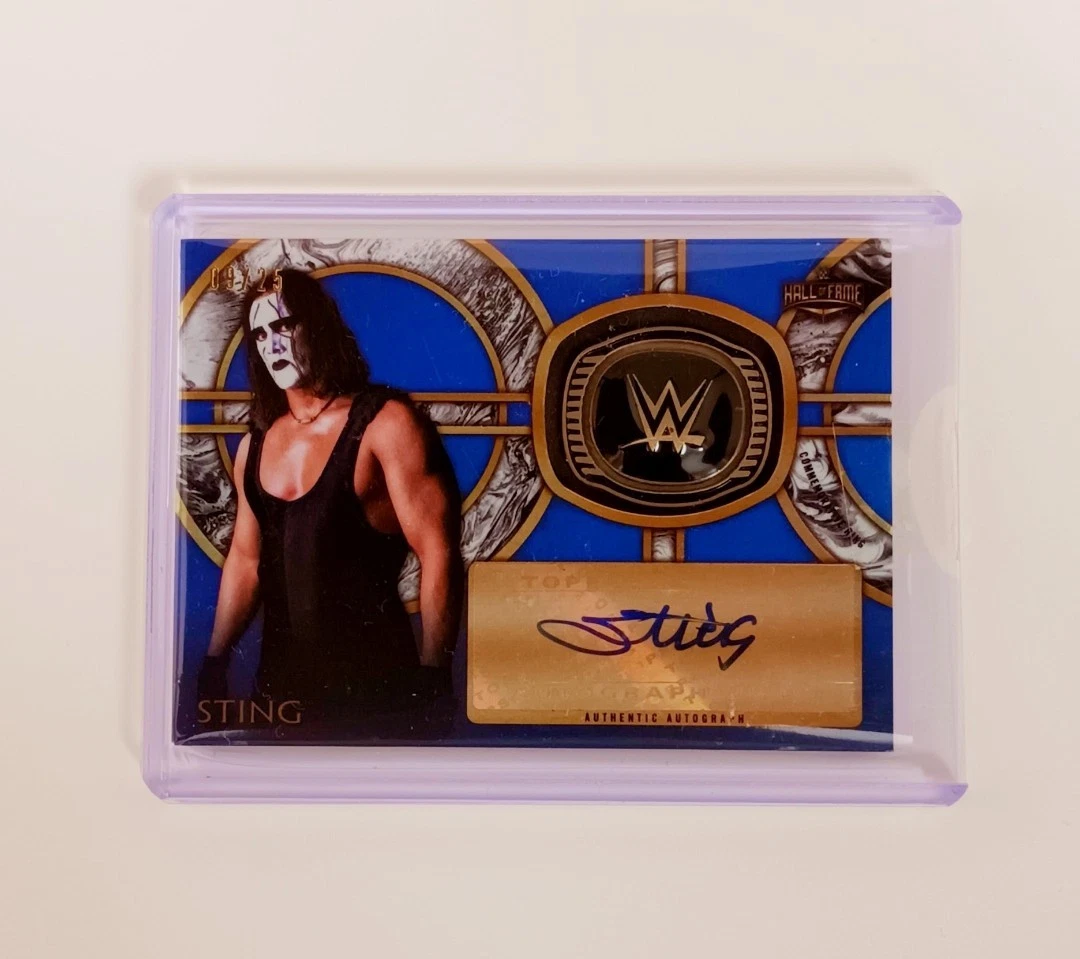 Topps Wrestling WWE Serial Numbered Sports Trading Cards