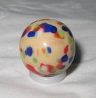 Czech Bullet Mold Confetti Guinea-Like Marble / Bead - 11/16" of an inch - NM — photo 10