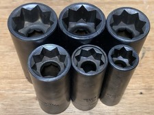Proto Professional Deep Impact Sockets 12 8-point Black Oxide