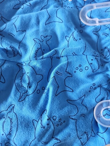 Lote de ropa para niños 6-9 meses (5) una pieza (1) traje de tiburón con botines - Imagen 17 de 19