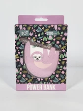 iJOY, SLOTH Power Bank, 2000 mAh, NEW, LOT OF 1