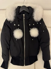 Moose Knuckles Debbie Bomber Women's Medium Navy 