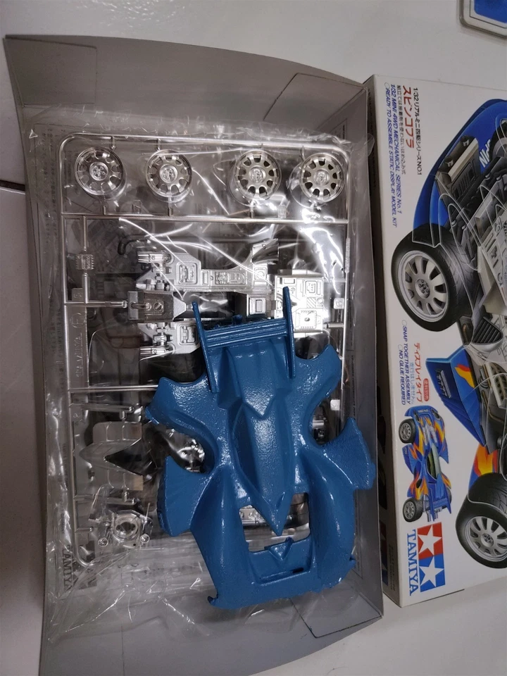 TAMIYA MINI 4WD MECHANICAL SERIES SPIN COBRA 1:32 #95567 - Image 3 of 3