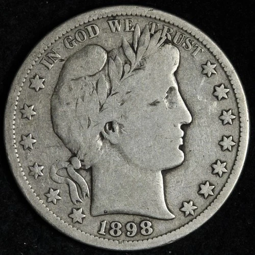 1898-S Barber Half Dollar — photo from another recent sale