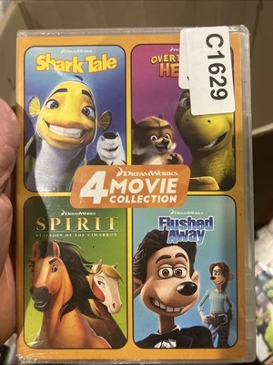 DreamWorks 4 Movie Collection: Shark Tale / Over The Hedge / Spirit / Flushe..