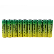 Skywolfeye 14500 Battery 1200mAh 3.7V Rechargeable Cell Batteries USA LOT