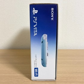 Sony PlayStation Vita 2000 PCH-2000 ZA14 Light Blue White Wi-Fi Console Boxed