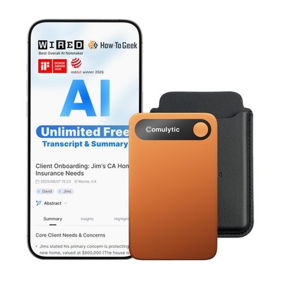 Comulytic Note Pro AI Voice Recorder, Unlimited Transcribe & Summarize