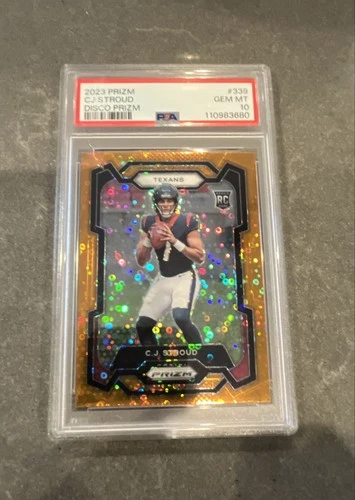 2023 Panini Prizm - Rookies C.J. Stroud #339 Disco Prizm (RC)