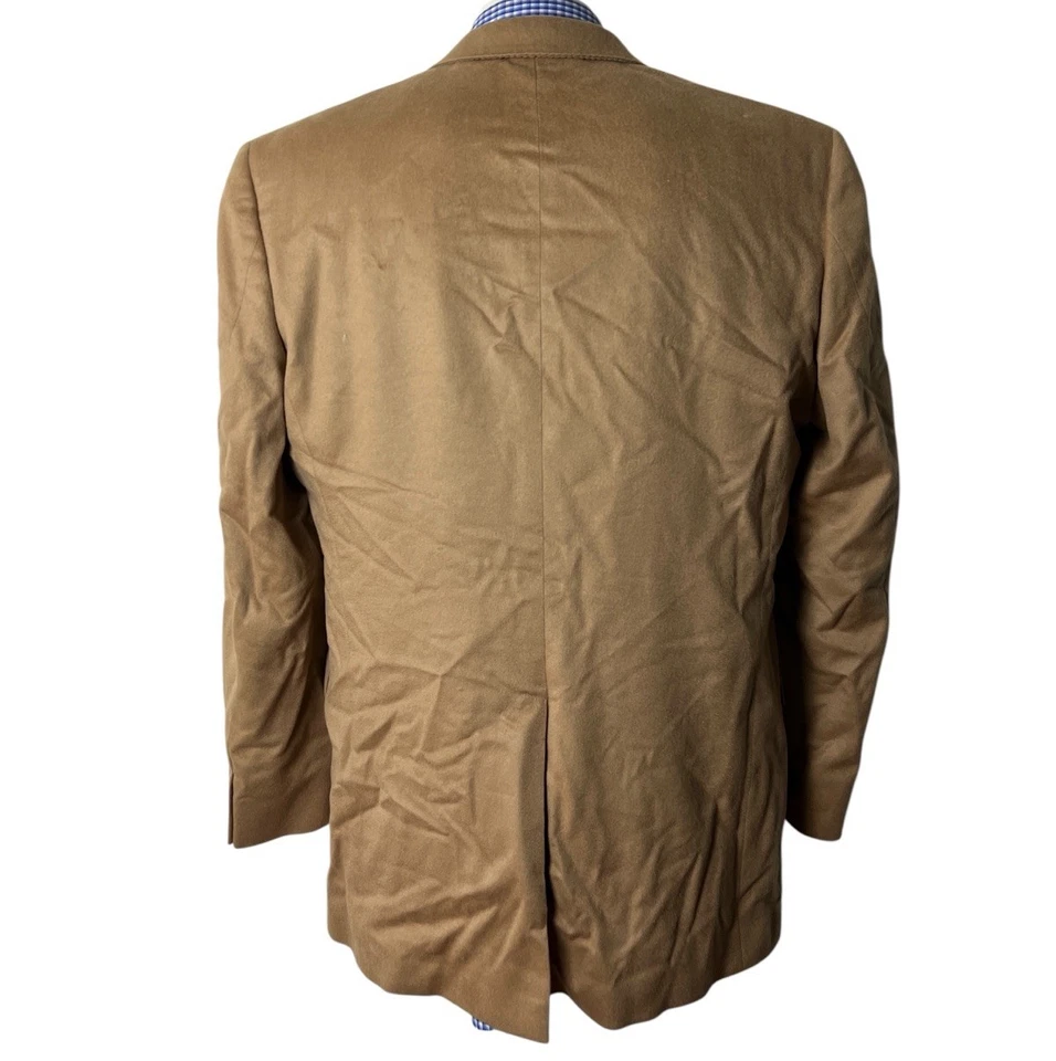 Chaqueta Blazer Hart Schaffner Marx X Loro Piana 100% CACHEMIRA 2 Botones Para Hombre 44L Foto 4 de 4