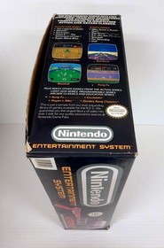 Caja Consola Vac&iacute;a Nintendo Entertainment System NES 1988 Juego de Acci&oacute;n Aut&eacute;ntico