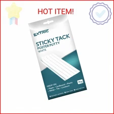 EXTRIC White Sticky Tack, Poster Putty, Jumbo Classroom Pack, Mounting Putty