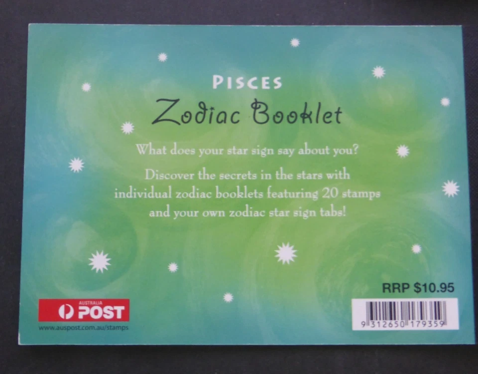 Australia 2005 Pisces Zodiac Booklet - Image 2 of 2