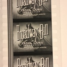 1934 FRANK CAPRA BROADWAY BILL - 35mm Film Trailer 1992 Rerelease 	Lucille Ball