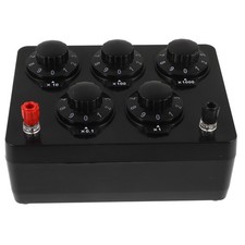  Portable Resistance Box for Physical Experiment Adjustable Ohm Resistors Kit