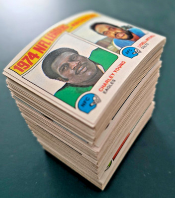1975 Topps Football - U Pick the cards you want - all cards NRMT