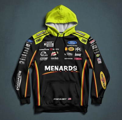 #ad Ryan Blaney Menards Hoodie 2026 NASCAR $99.99