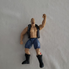 Stone Cold Steve Austin w/ Vest WWF WWE Jakks Pacific Wrestling Figure 1998