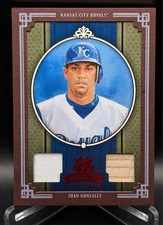 2005 Donruss Diamond Kings - Juan González #114 Red Framed Materials /100 (MEM)