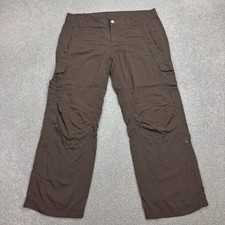 Pantalon Columbia femme taille 14 marron randonnée montagne plein air pantalo...