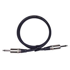 Professional Audio Speaker Cables 1/4" to TS Cords 12 AWG Dj/Pa/Bass/Guitar Amp