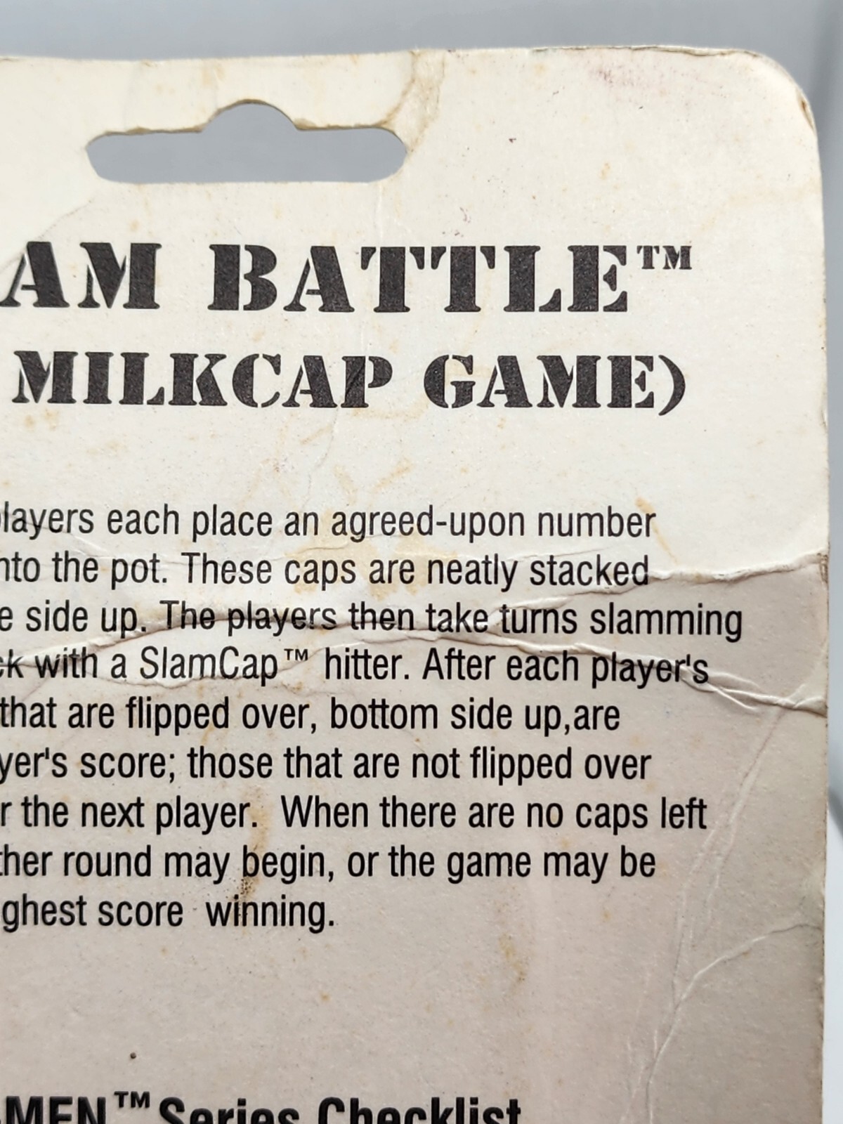 Slamco Marvel Comics X-Men Slam Caps 1994, Unopened Package - Picture 7 of 8