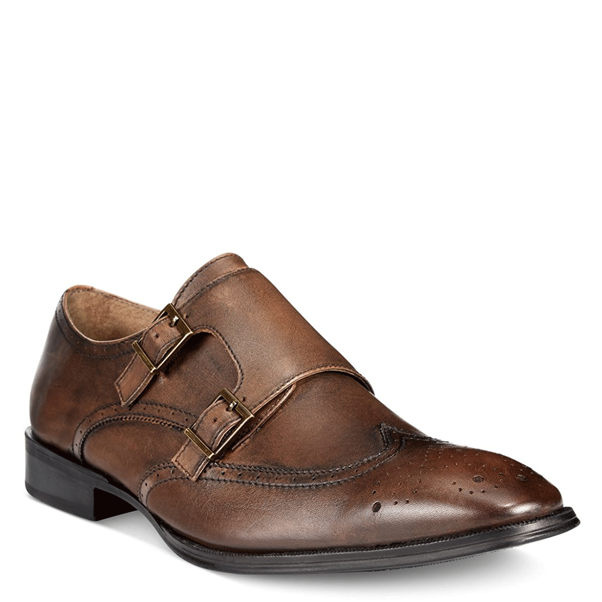 Alfani Harrison Double Monk Strap shoes Copper 10 MSRP 99.99 New Alfani Harrison Double Monk Strap shoes Copper 10 MSRP 99.99 New