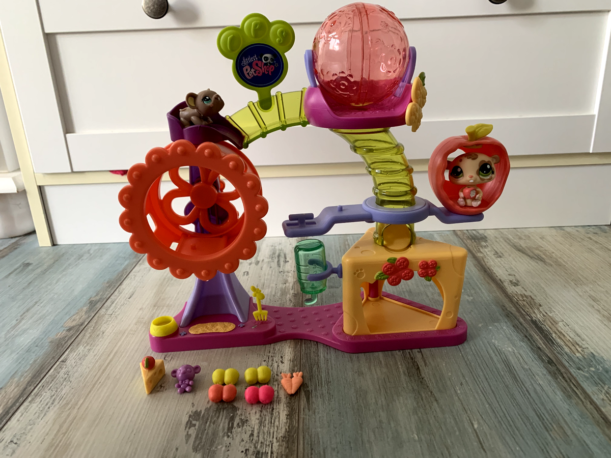 リトルペットショップ プレイハウスセット 新品 イヌ ハムスター レア