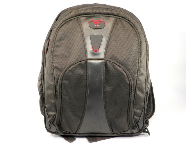 TUMI TTech Carry On Bag Travel Gray Backpack eBay