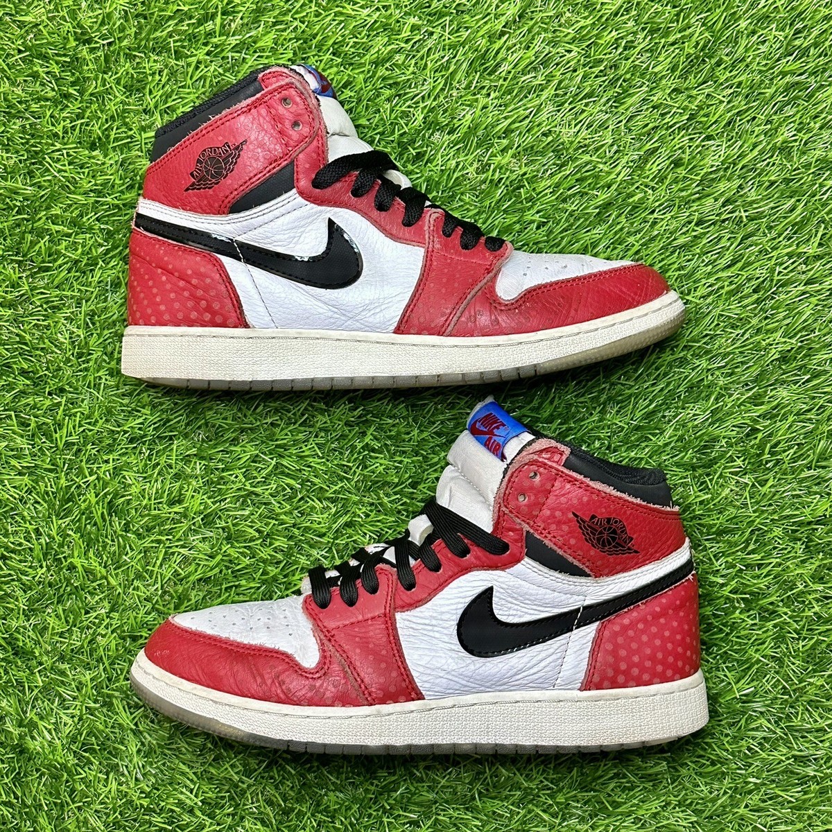 Nike Air Jordan 1 Retro High Origin Story Spider-Man GS 7Y