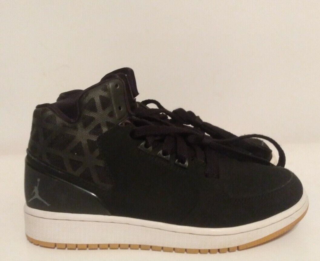 NIKE Jordan 1 Flight 3 BG Retro Hi-Top 707320-071 Black NIKE Jordan 1 Flight 3 BG Retro Hi-Top 707320-071 Black