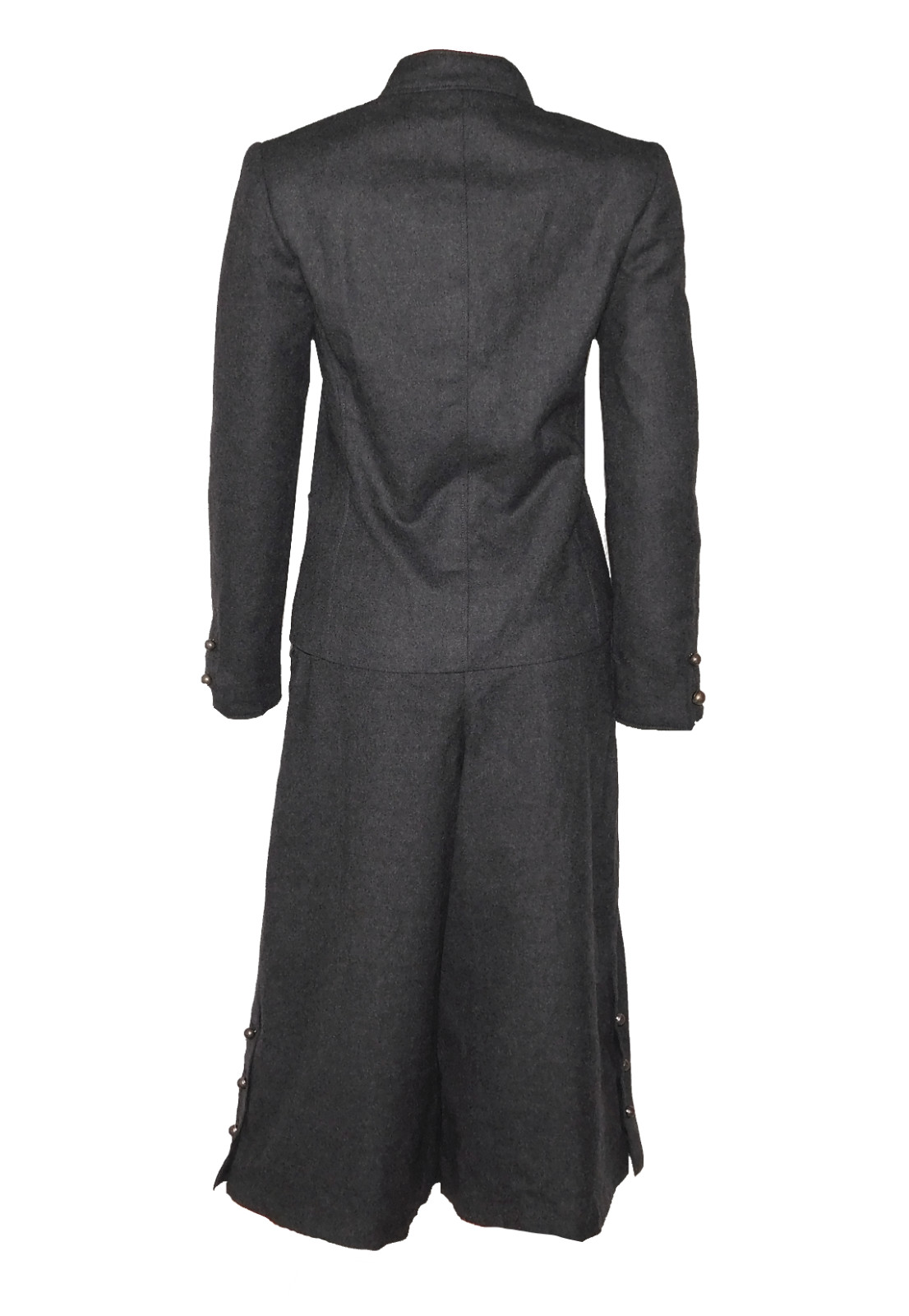 LOUIS FERAUD WOOL Military Style Jacket SUIT Womens Size Small image 5