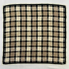 Vintage MCM Handkerchief Pocket Square Bandana Neckerchief