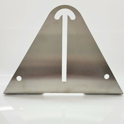 Schmalboot kippbar Solarpanel Befestigungswinkel hochwertig Edelstahl X2