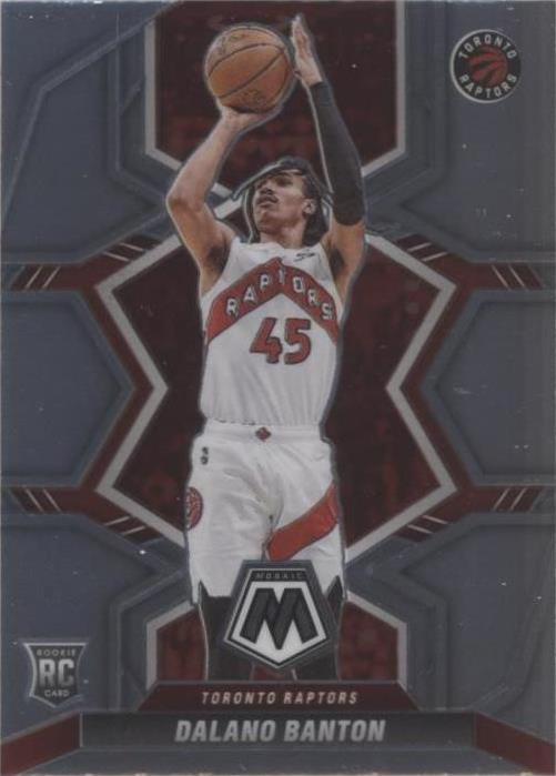 2021-22 Panini Mosaic - Dalano Banton #234 - 1 of 2