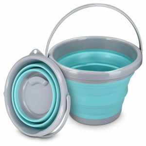 folding buckets camping