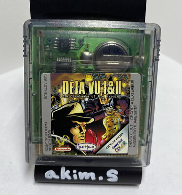 Deja Vu I & II / Nintendo Gameboy Color (1075)