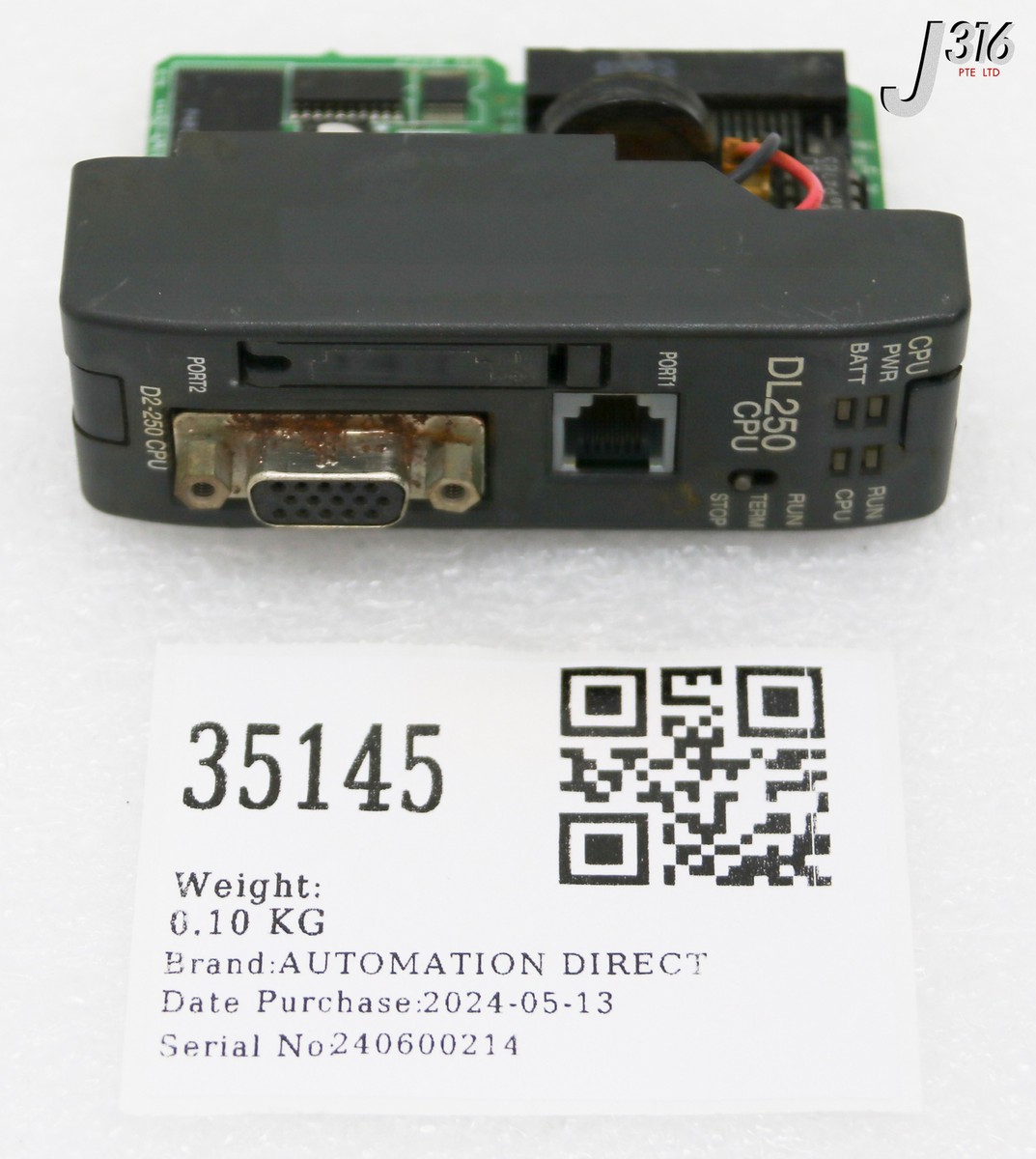のん 35145 AUTOMATION DIRECT CPU MODULE, DL250 D2-250 | eBay