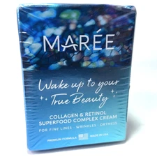 Maree Collagen & Retinol Superfood Complex Cream Moisturizer - Made in USA
