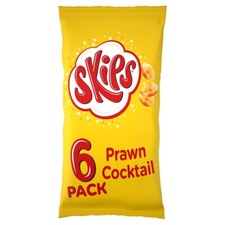 30 x Skips Tingly Prawn Cocktail Flavour 13g FREE TRACKED DELIVERY