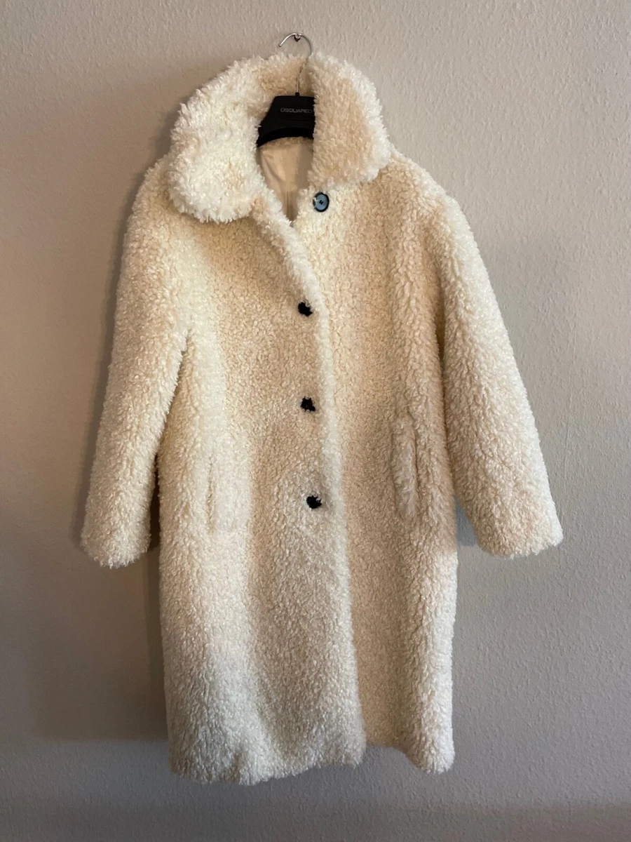 Zara teddyfell mantel Clearance